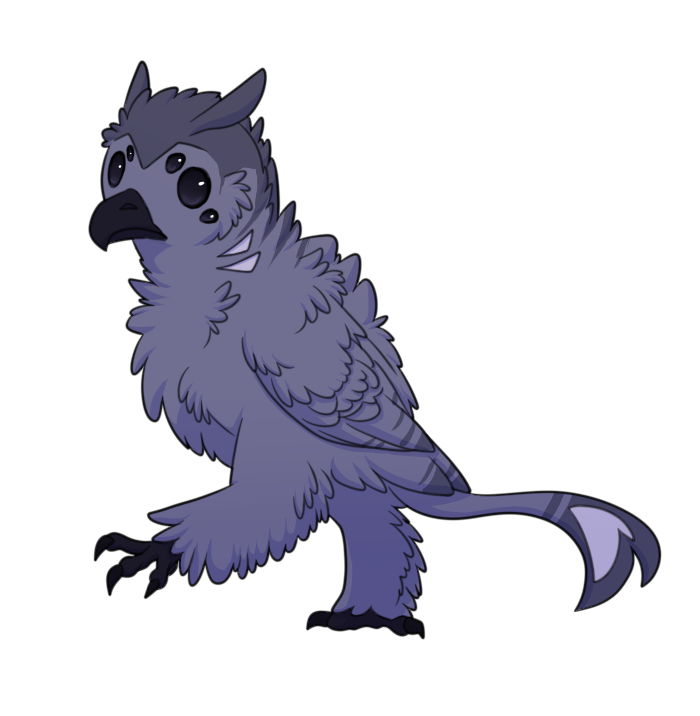 a wraithel baby. it is lighter in color, has no smoke coming from its horns, has a much shorter tail, and lighter vents.