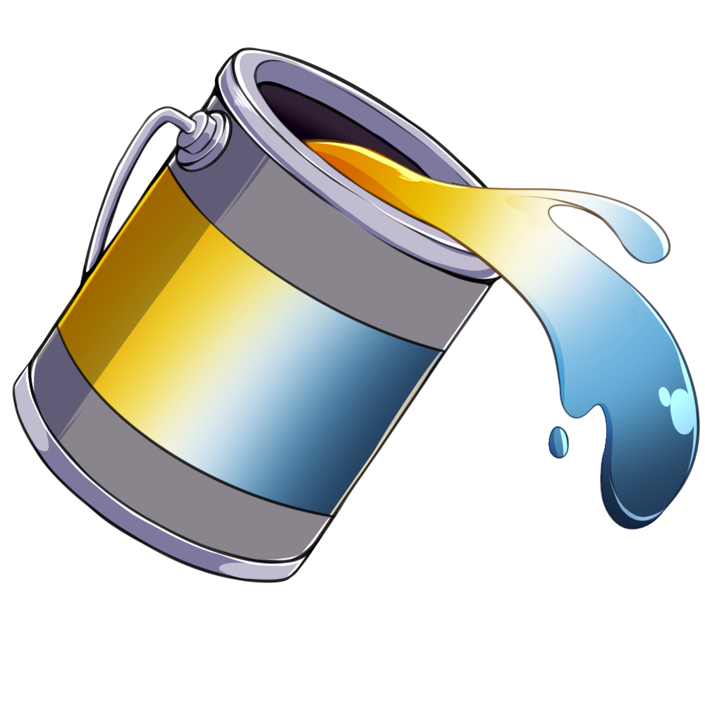 Prideful wash (orange/white/blue)