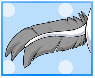 Fuzzy Axolotl Tail