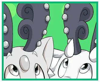 Pog Collector's Double Studded Horns